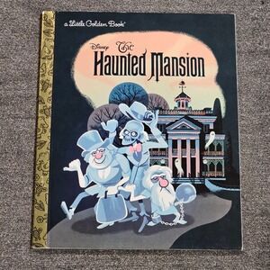 Disney The Haunted Mansion A Little Golden Book 2021 Illustrated by Glen Brogan